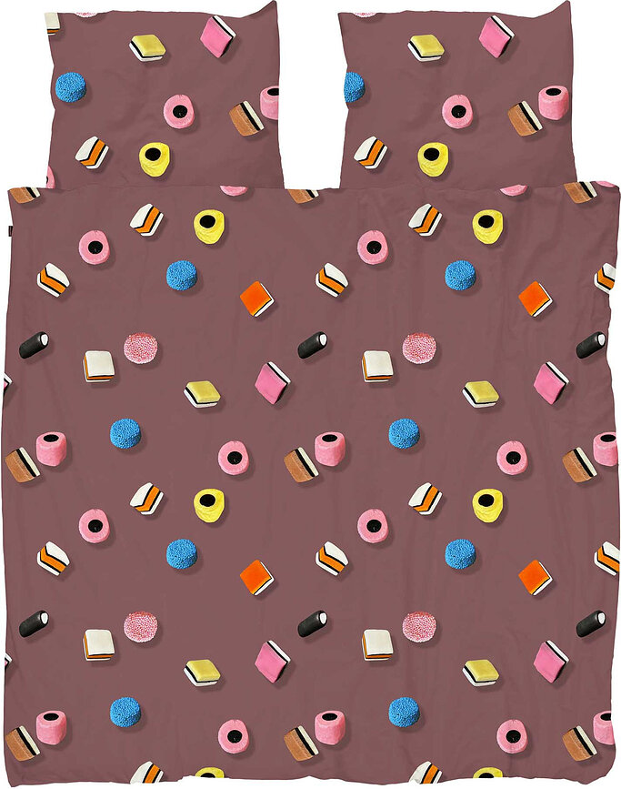 Ropa de cama Drop It 260 x 220 cm con 2 fundas de almohada 60 x 70 cm