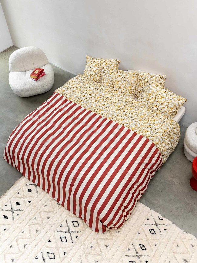 Ropa de cama Movie Night 140 x 200 cm con funda de almohada 60 x 70 cm