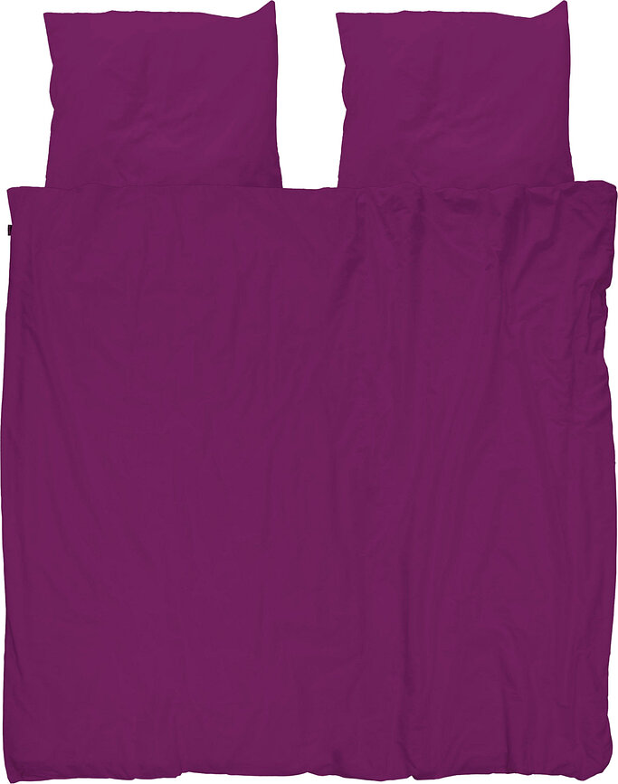 Ropa de cama Plum Purple 260 x 220 cm con 2 fundas de almohada 60 x 70 cm