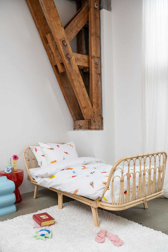 Ropa de cama Popsicles 260 x 220 cm con 2 fundas de almohada 60 x 70 cm