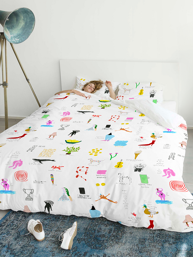 Ropa de cama Rogier Roeters 200 x 200 cm con 2 fundas de almohada 60 x 70 cm