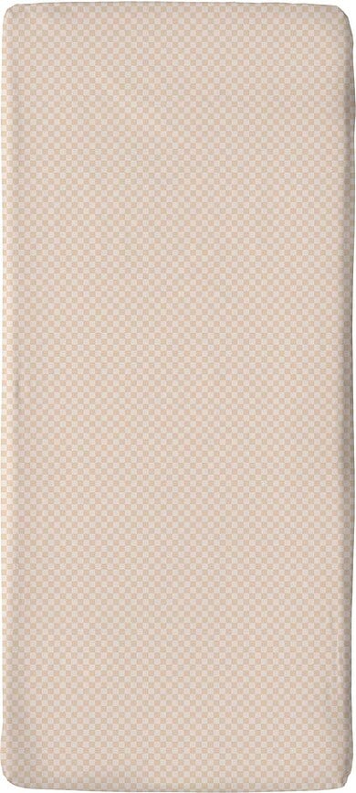 Σεντόνι με λάστιχο Check Beige 140 x 200 cm