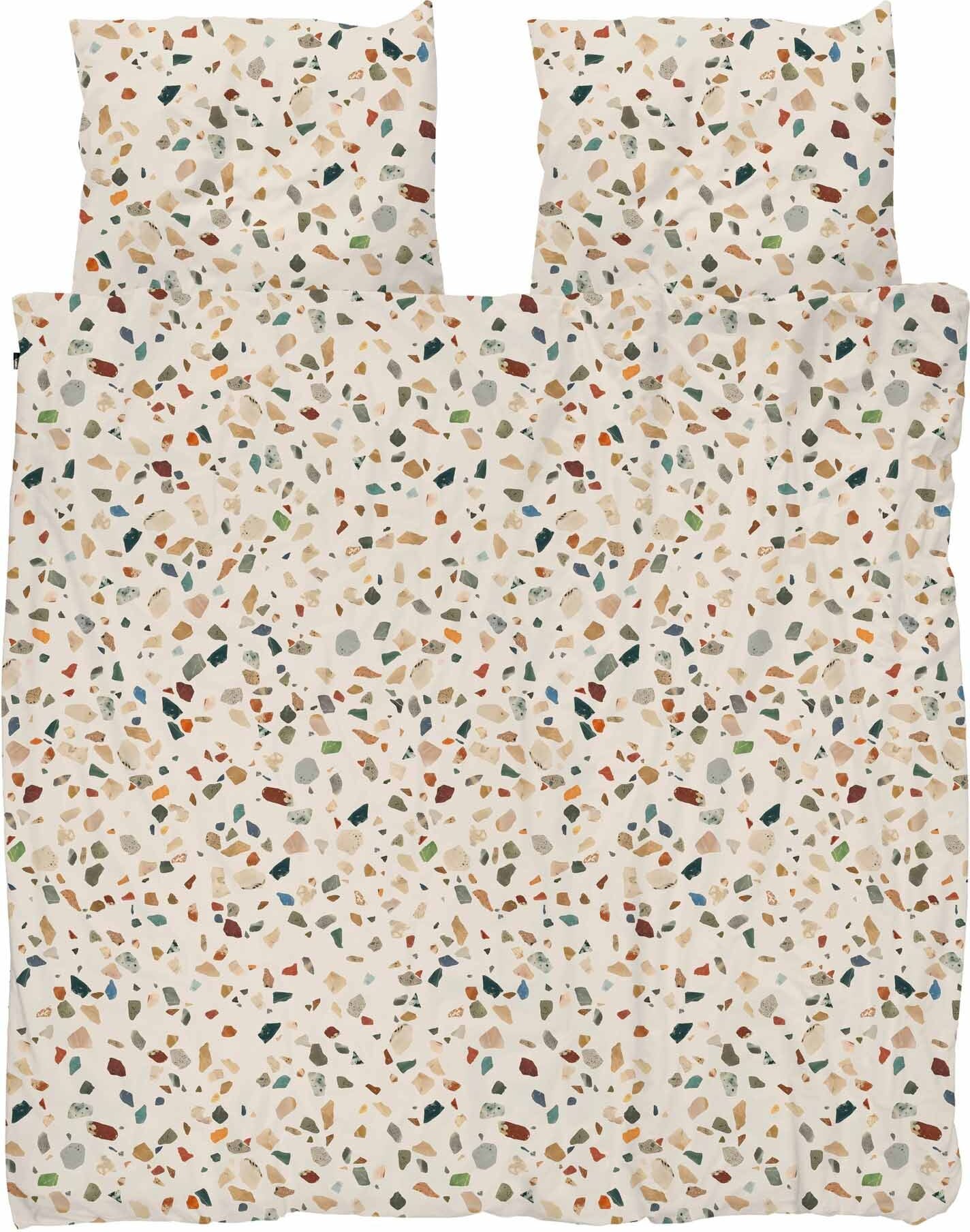 Terrazzo Bettwäsche 240 x 220 cm mit 2 Kissenbezügen 60 x 70 cm