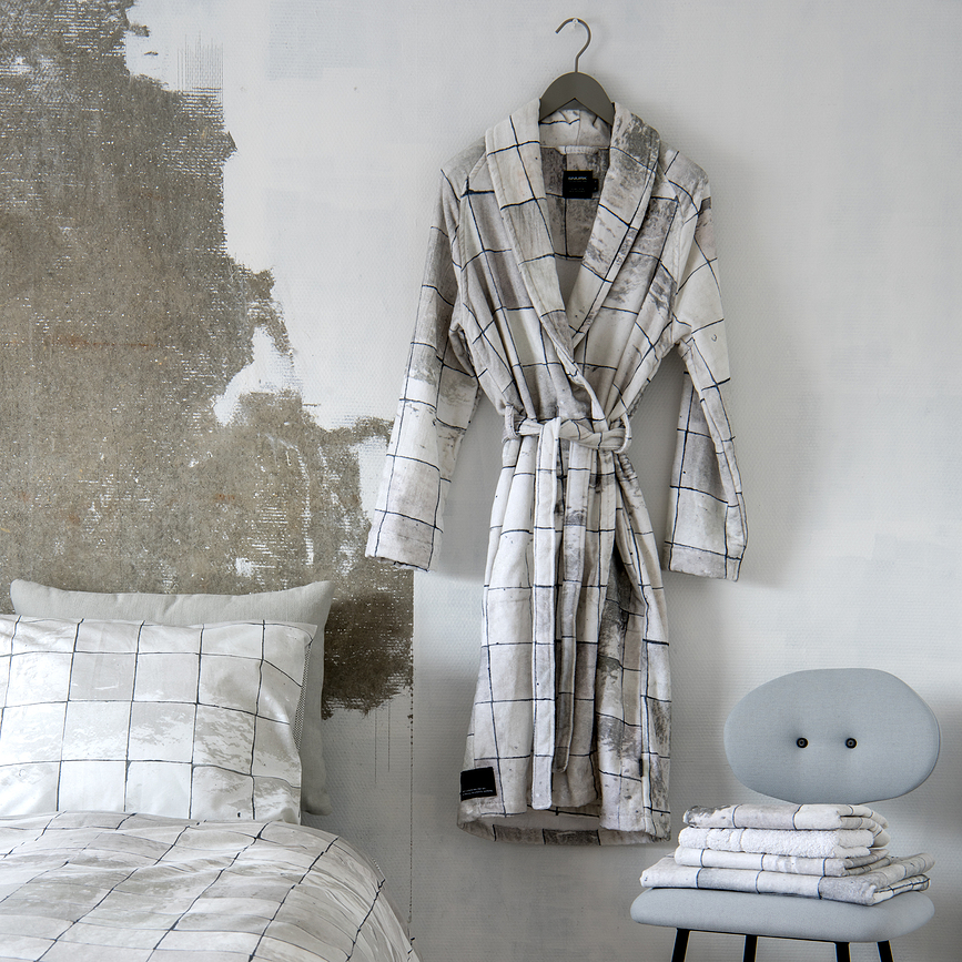 Tiles Posteljnina, 200 x 200 cm, biserno bela