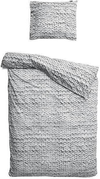 Twirre Housse de Couette 135 x 200 cm, grise