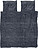 Twirre Posteljina 200 x 200 cm crna