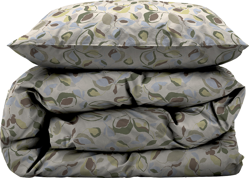 Abstract Σετ Παπλωματοθήκης, γαλάζιο, 135x200 cm, Μαξιλαροθήκη 80x80 cm, 2 τμχ