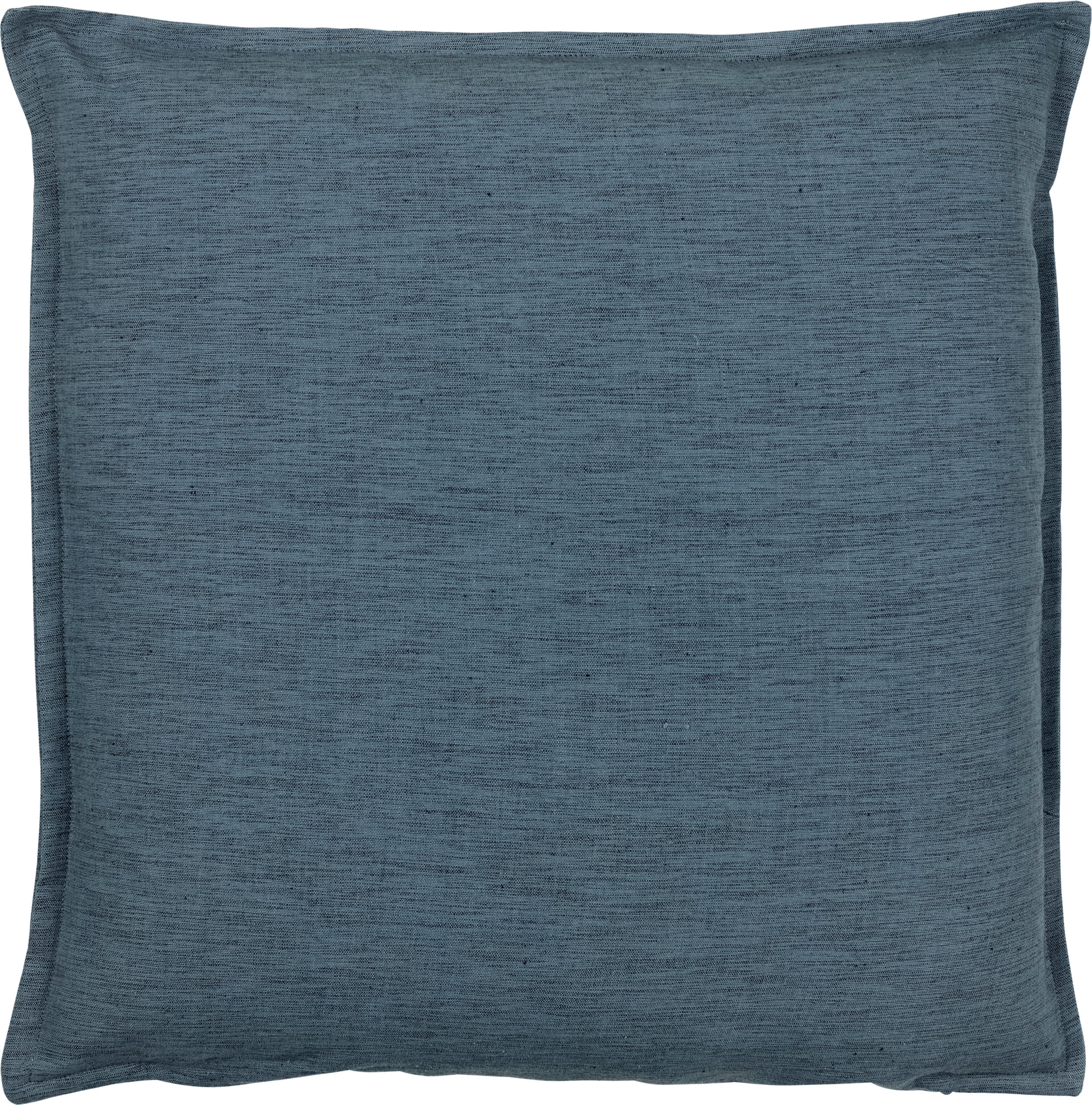 Basic Melange Dekoratives Kissen 45 x 45 cm blau