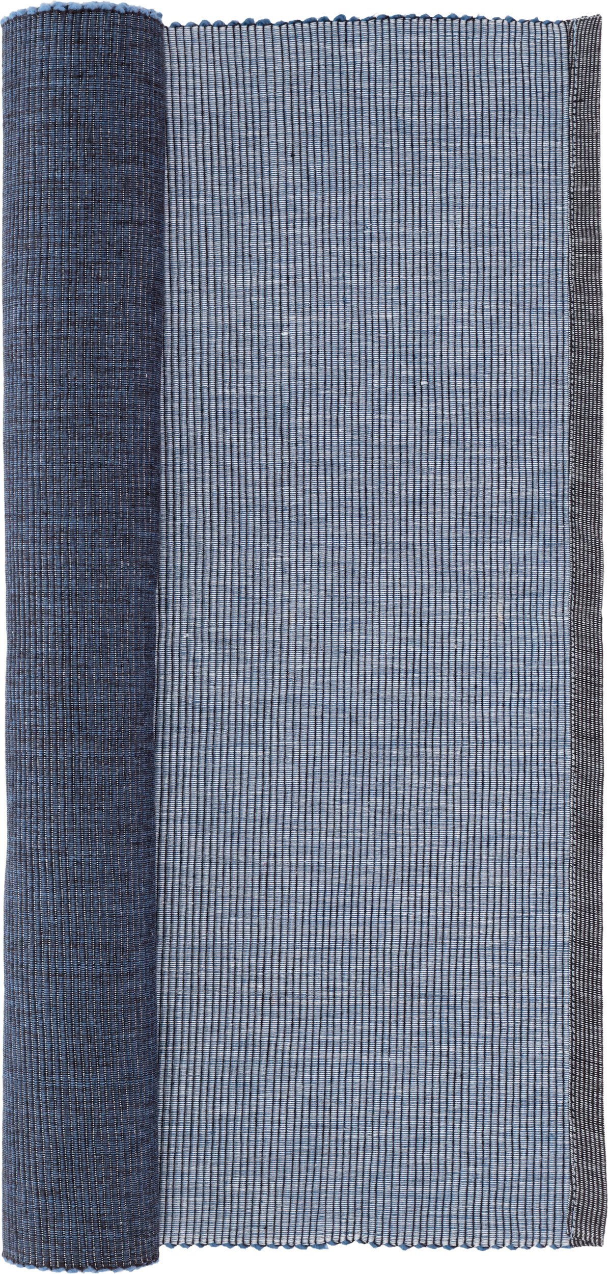 Bieżnik na stół Melange 48 x 150 cm niebieski