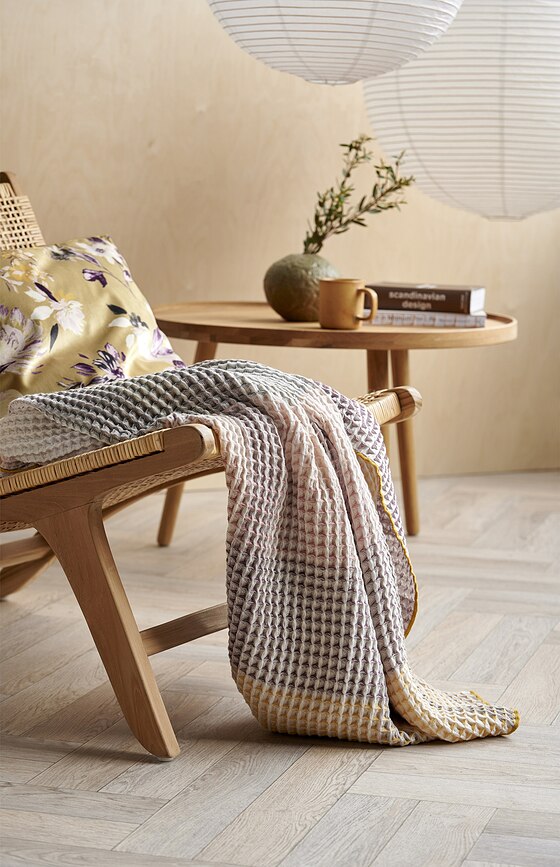 Blend Plaid 150 x 170 cm, gris