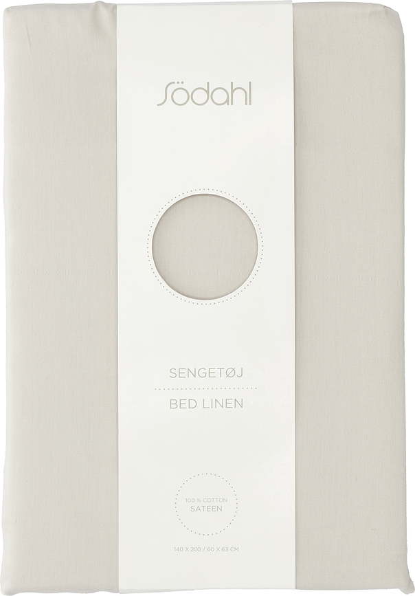 Bonne Nuit Posteljnina, 140 x 220 cm, bež, s prevleko za vzglavnik 60 x 63 cm, zapiranje na zadrgo