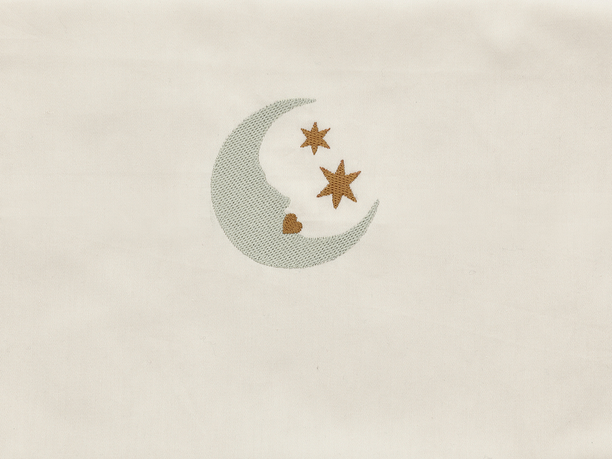 Bonne Nuit Σετ Παπλωματοθήκη 140 x 220 cm, μπεζ, με μαξιλαροθήκη 60 x 63 cm, με φερμουάρ