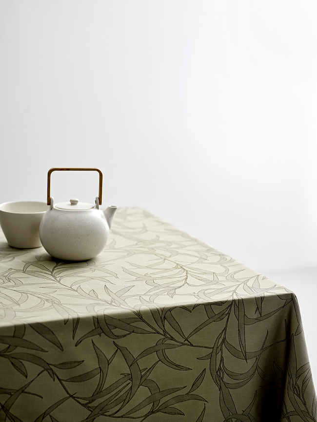 Breeze Damask Zavesa, 140 x 270 cm, kaki