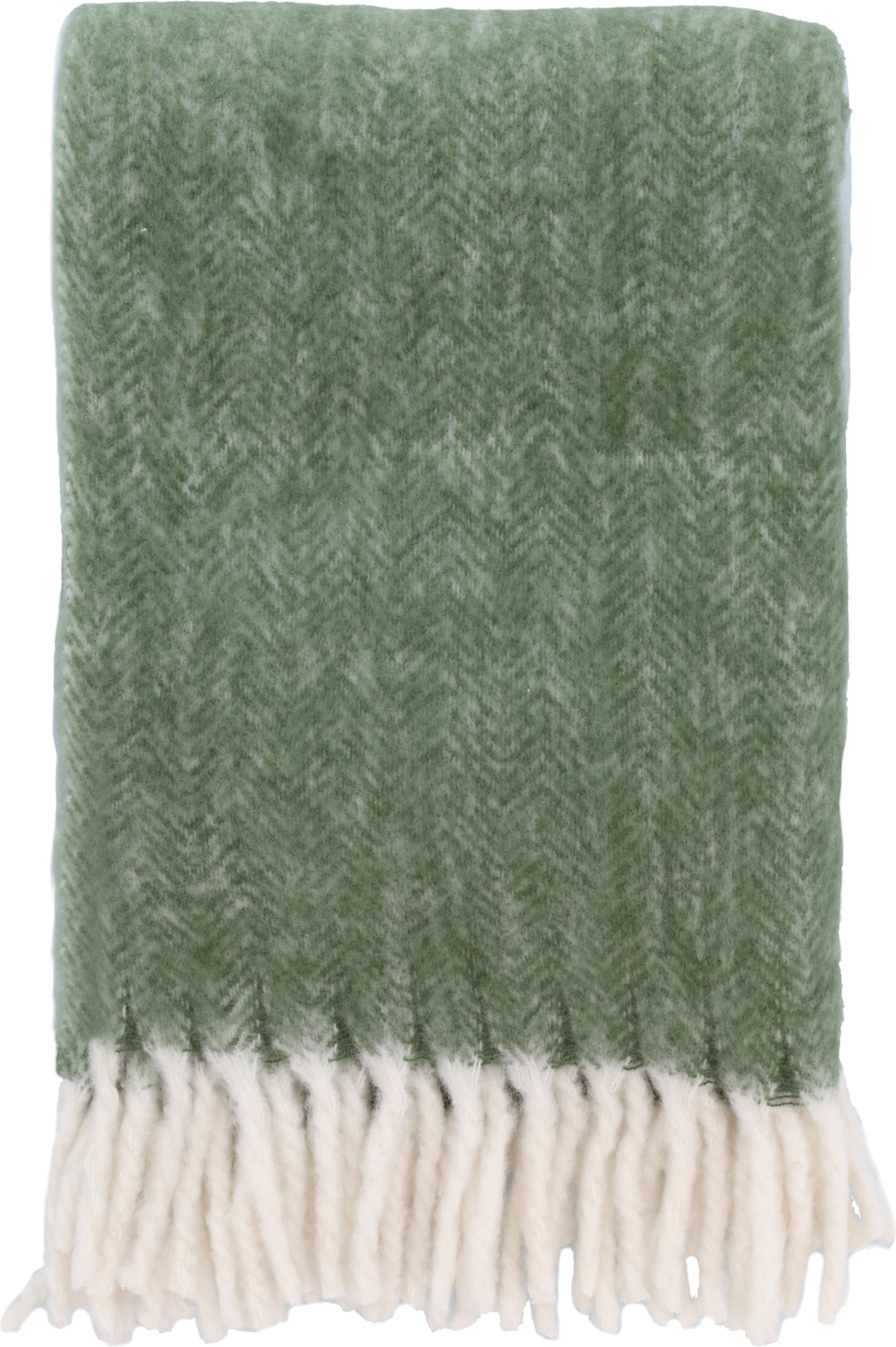Brushed Decke 150 x 200 cm olivenfarben
