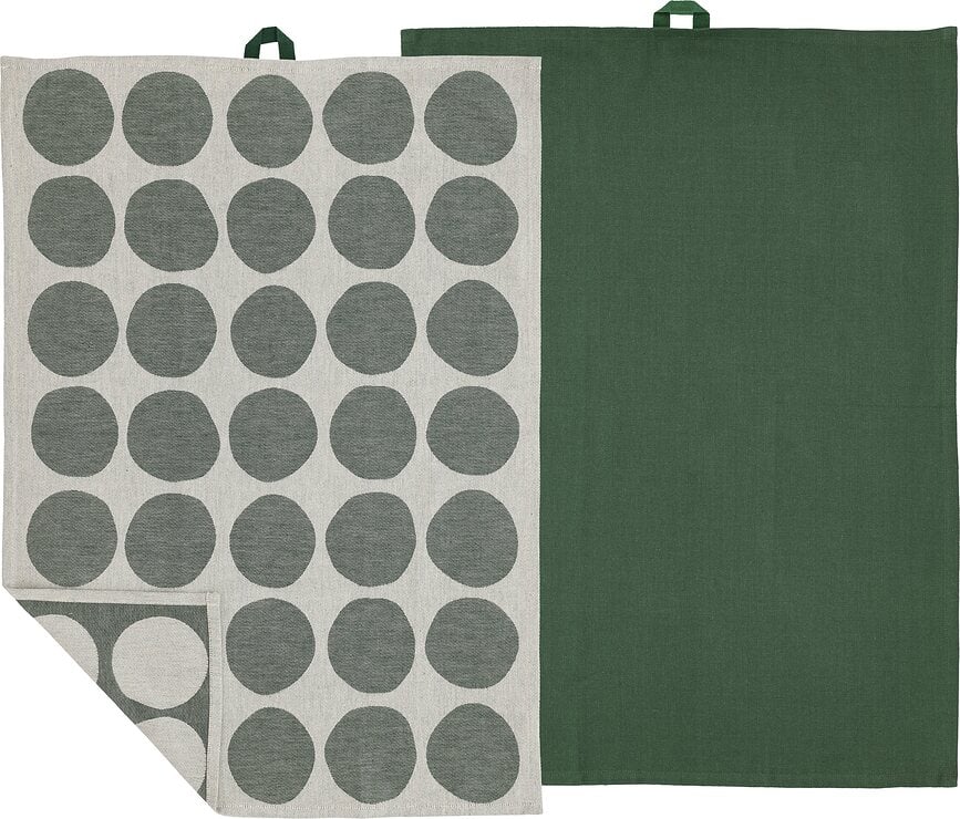 Bubbles Kuhinjske Krpe 50 x 70 cm zelene 2 kom.