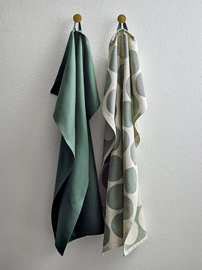 Bubbles Πετσέτες Κουζίνας, 50 x 70 cm, πράσινες, 2 τμχ