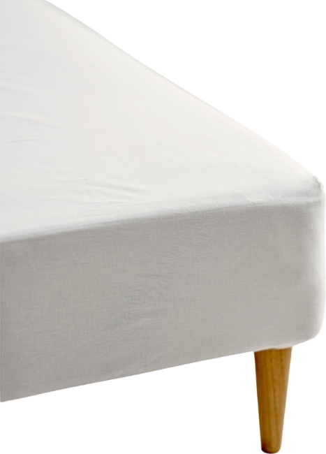 Calm Bettlaken mit Gummizug 140 x 200 x 30 cm beige
