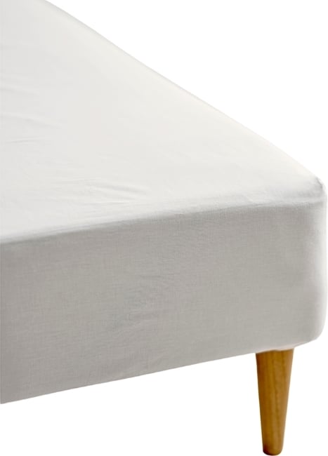 Calm Bettlaken mit Gummizug 180 x 200 x 30 cm beige