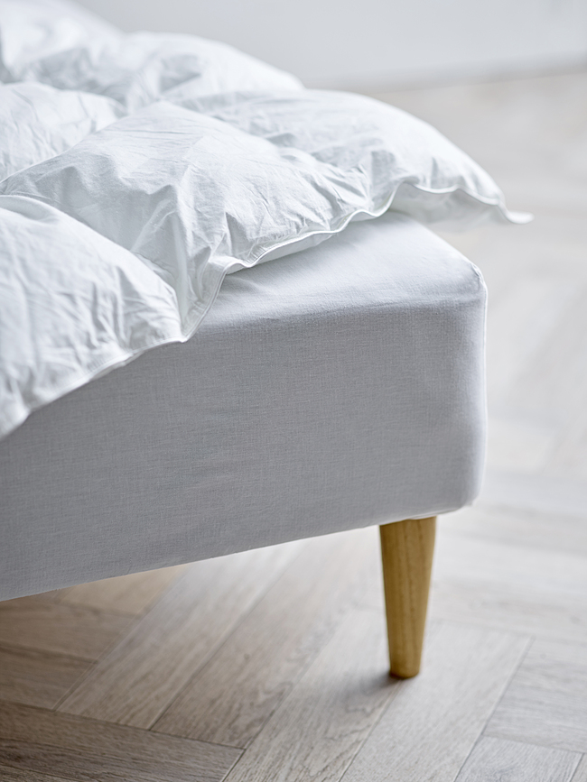 Calm Plahta s gumicom 180 x 200 x 30 cm taupe