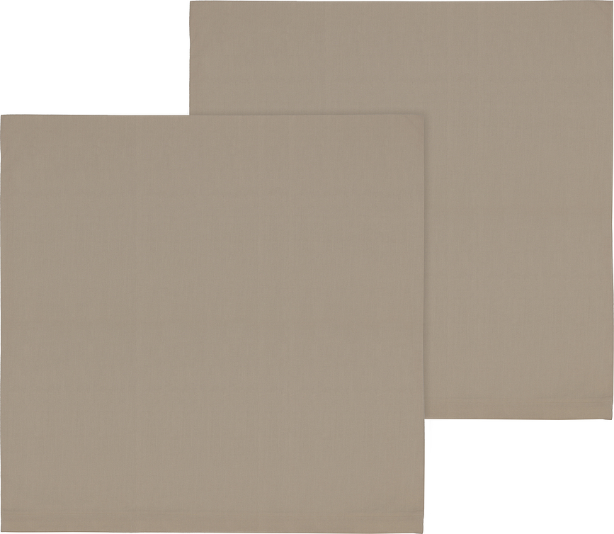 Calm Taies d'Oreiller 60 x 63 cm, Lot de 2