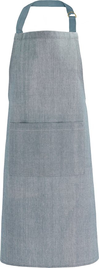 Chambray Organic Küchenschürze lang