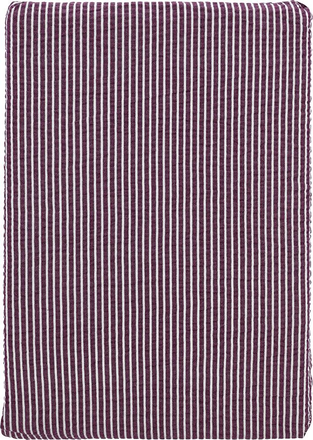 Cheerful Housse de Couette 140 x 220 cm, violette, avec 1 taie d'oreiller 60 x 63 cm, Set 2 pièces