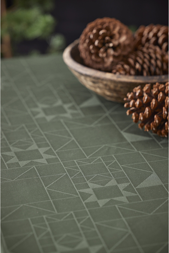 Christmas Star Nappe 180 cm, rouge