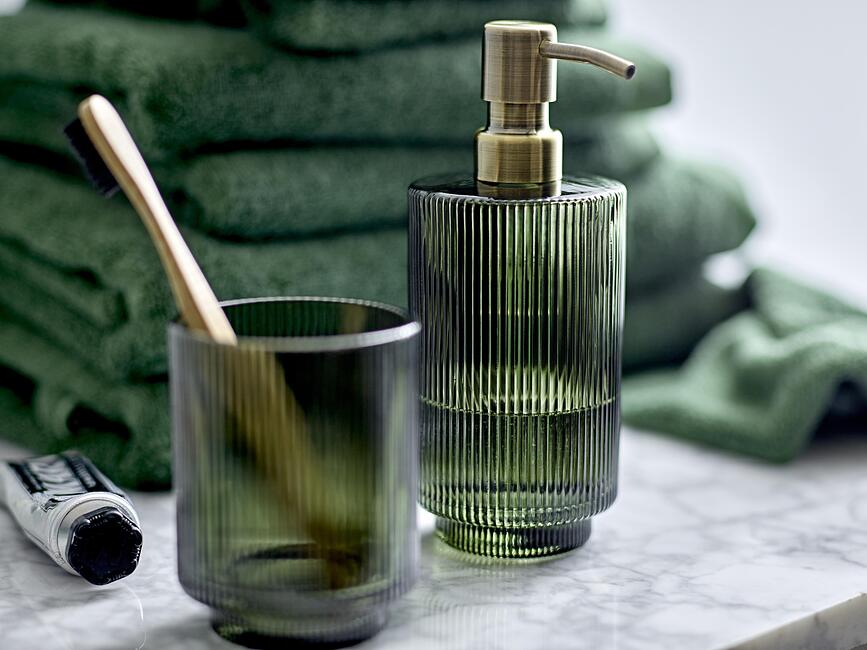 Clarity Ποτήρι για Οδοντόβουρτσες, σκούρο πράσινο