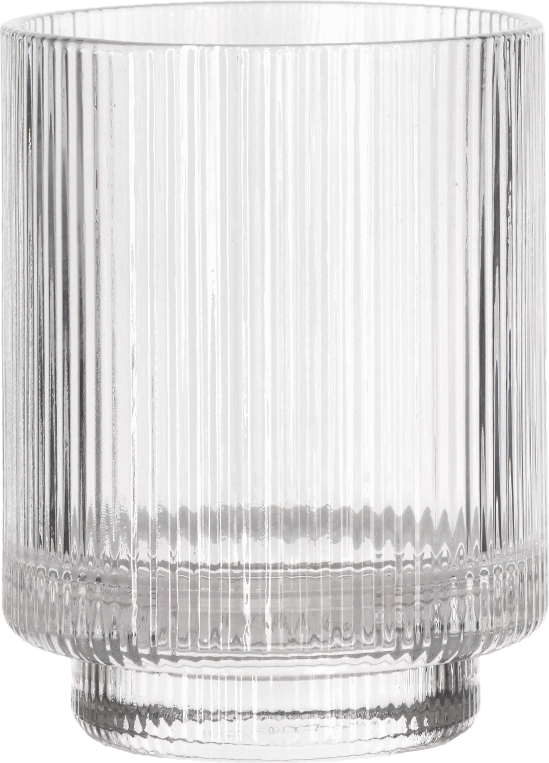Clarity Zahnbürstenbecher transparent