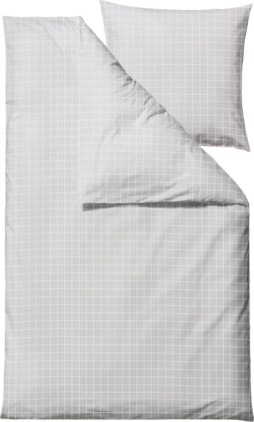 Clear Posteljina 155 x 220 cm bijela s jastučnicom 80 x 80 cm