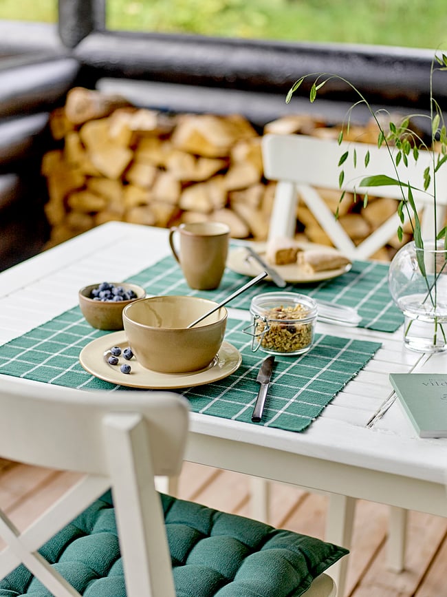 Cojín de Asiento Match, 40 x 40 cm, marrón