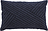 Cojín decorativo Diagonal, 40 x 60 cm, índigo