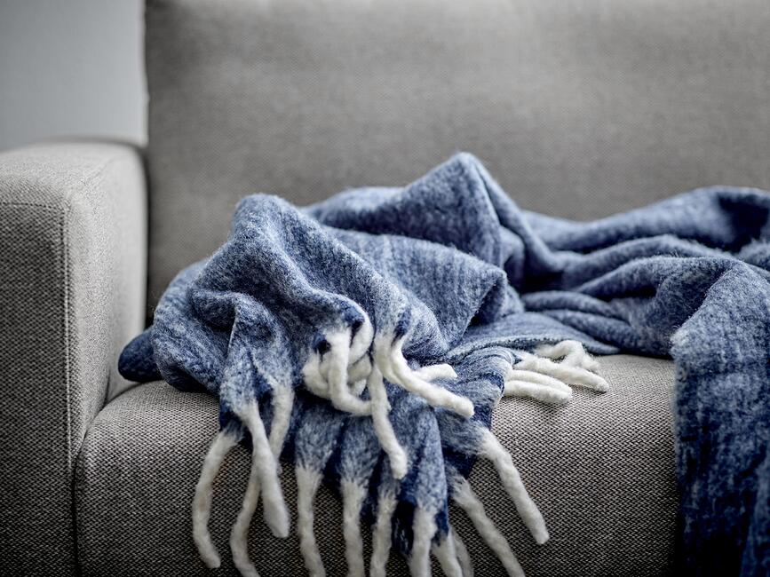 Colcha Brushed, 150 x 200 cm, verde oliva