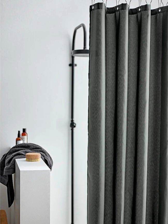 Comfort Duschvorhang 180 x 220 cm, anthrazit
