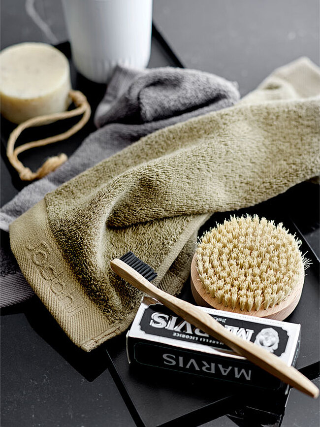 Comfort Organic Brisača, 30 x 30 cm, kaki