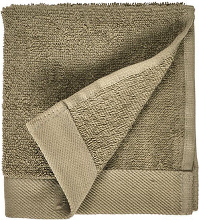 Comfort Organic Handtuch 30 x 30 cm khaki