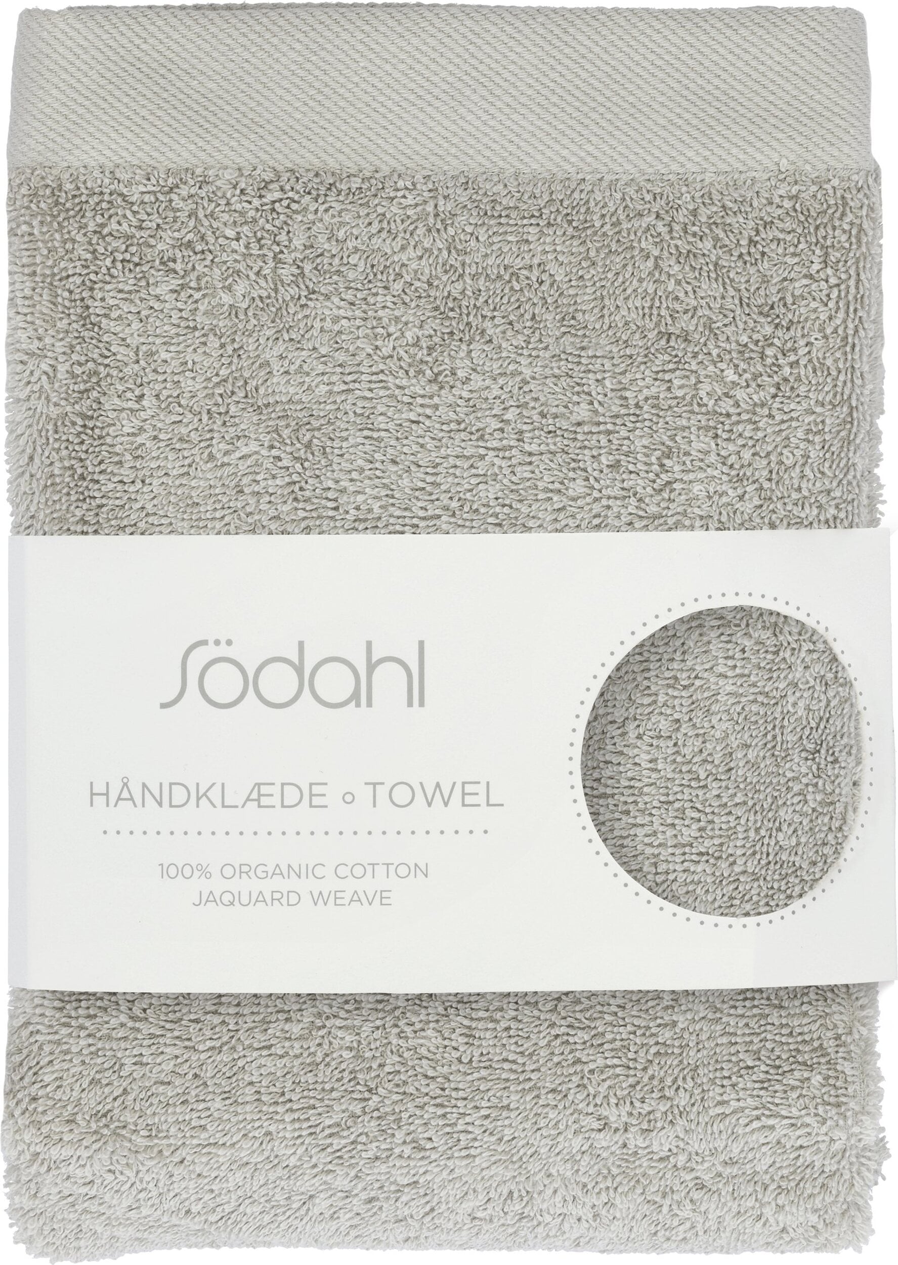 Comfort Organic II Handtuch 50 x 100 cm hellgrau