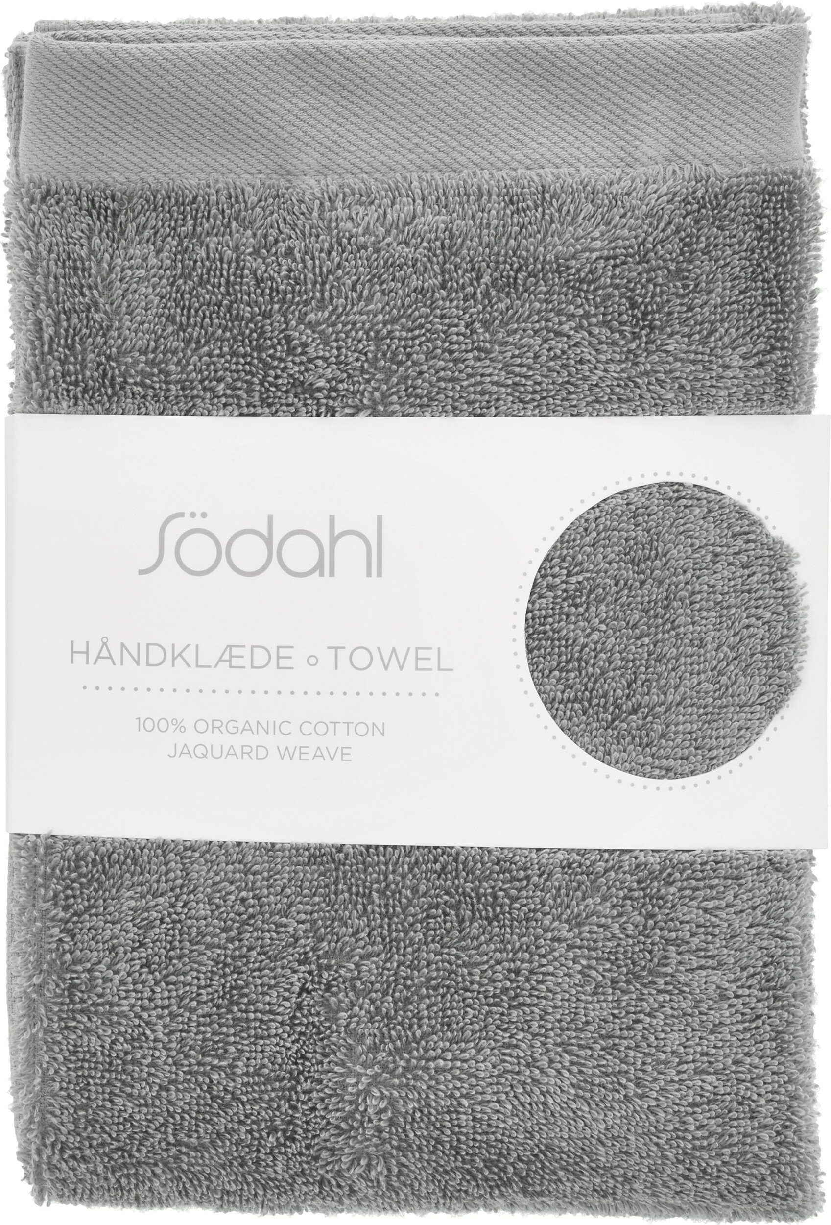 Comfort Organic II Handtuch 50 x 100 cm Steingrau