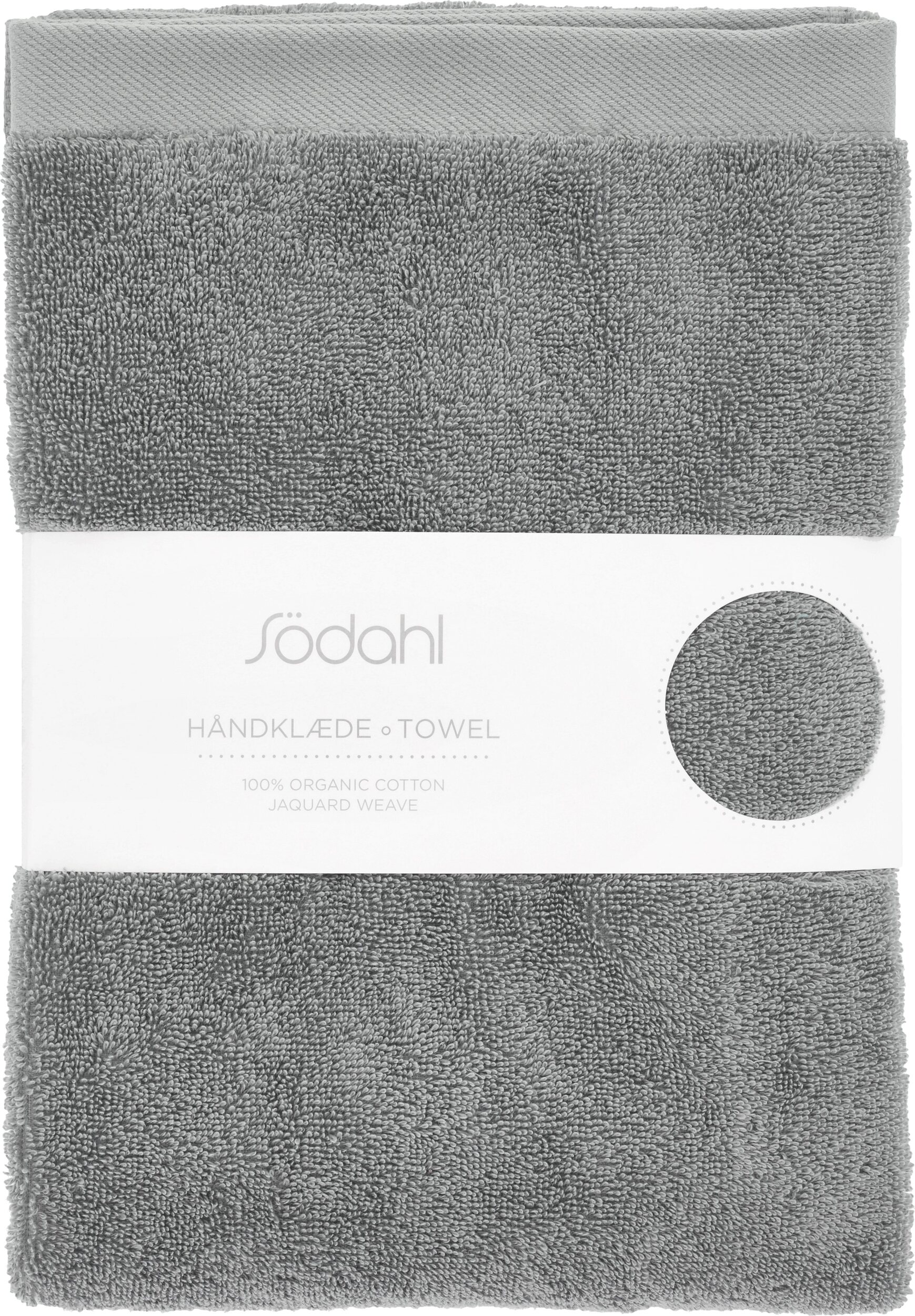 Comfort Organic II Handtuch 70 x 140 cm Steingrau