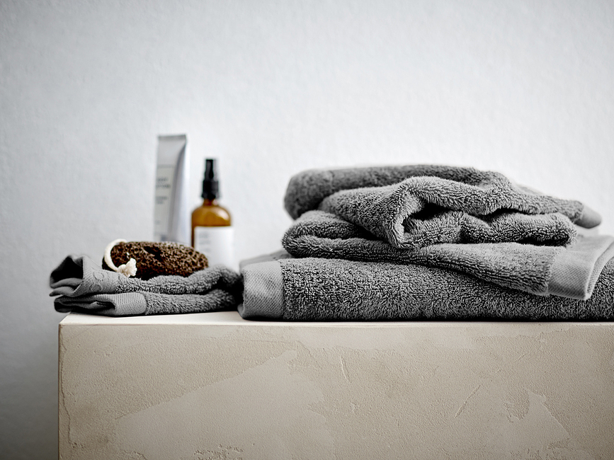 Comfort Organic II Serviette 40 x 60 cm, gris clair