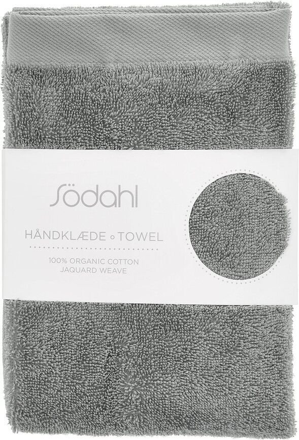 Comfort Organic II Serviette 50 x 100 cm, gris pierre