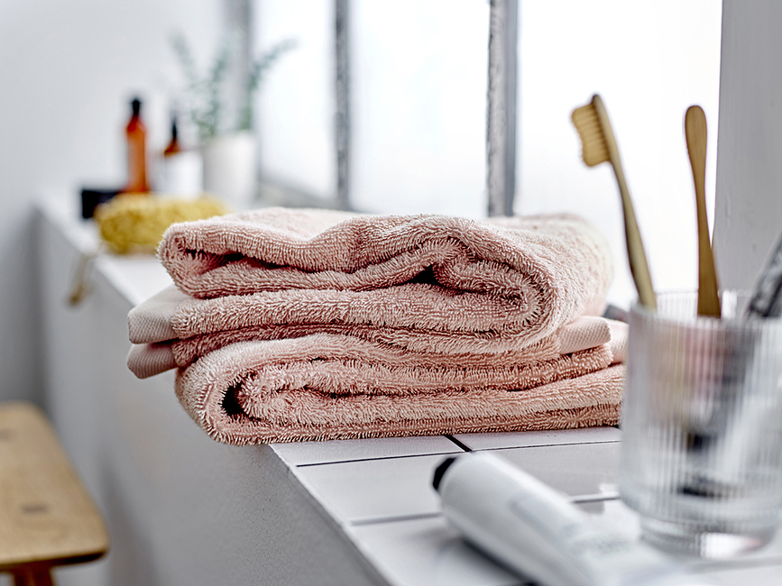 Comfort Organic II Serviette de Bain 70 x 140 cm, gris clair