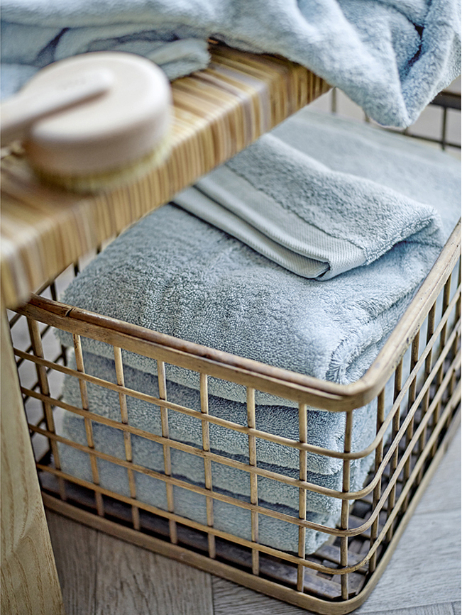 Comfort Organic II Serviette de Bain 70 x 140 cm, gris clair