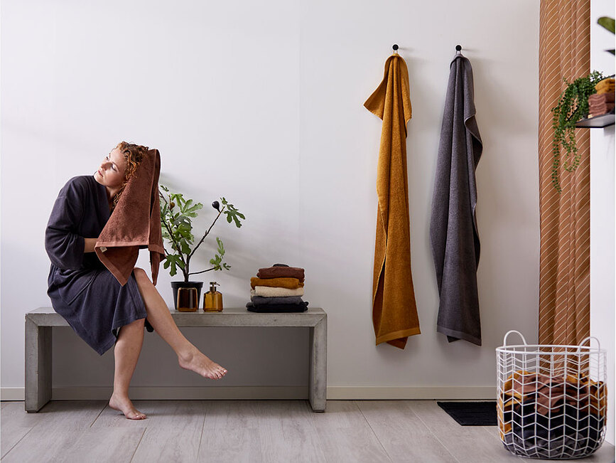 Comfort Organic Πετσέτα, 30 x 30 εκ., χακί