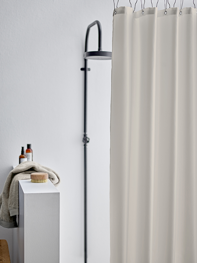 Comfort Rideau de Douche, 180 x 200 cm, recyclé, beige