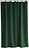 Comfort Zavjesa za Tuš 180 x 200 cm tamnozelena reciklirana