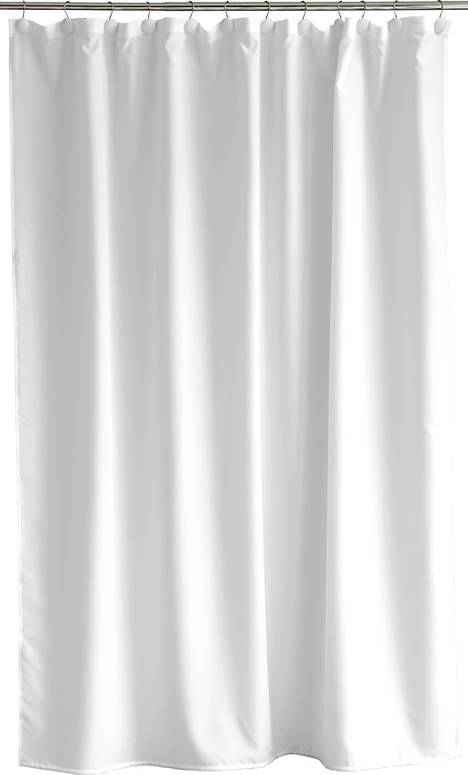 Comfort Zavjesa za tuš bijela reciklirana 180 x 200 cm