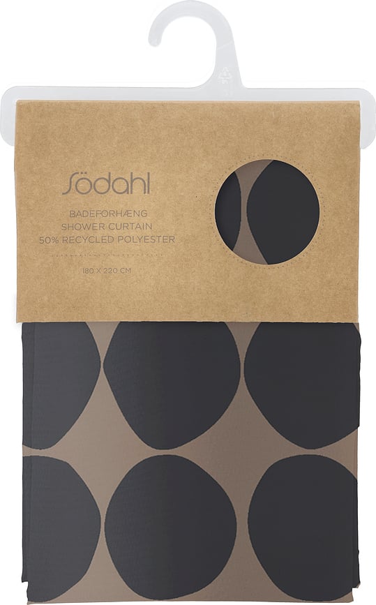 Cortina de Ducha Bubbles, 180 x 220 cm, azul oscuro