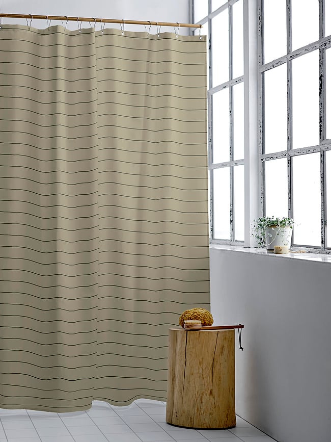 Cortina de Ducha Line, 180 x 200 cm, gris