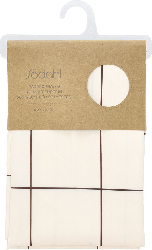 Cortina de Ducha Vista, 180 x 220 cm, gris